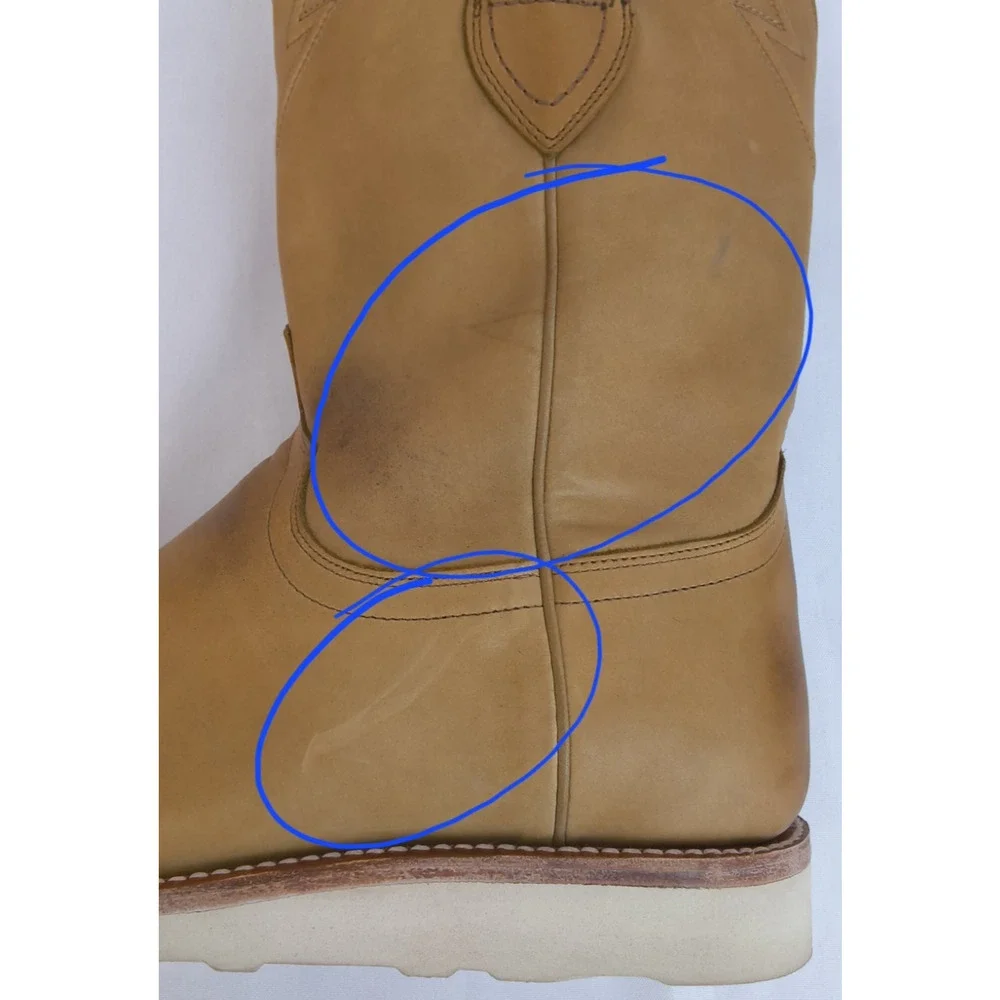 Tecovas The Knox Boots Men's 12.5D Beige Original Box #W5445